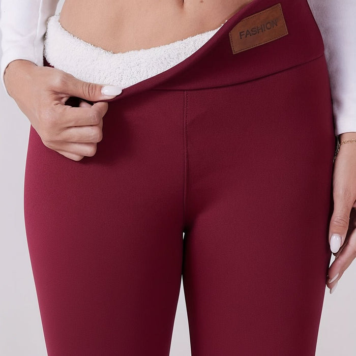 Dames thermolegging – Hoge taille – Warm fleece voor herfst & winter - Bivakshop