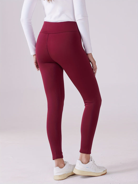 Dames thermolegging – Hoge taille – Warm fleece voor herfst & winter - Bivakshop