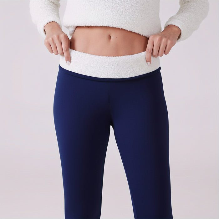 Dames thermolegging – Hoge taille – Warm fleece voor herfst & winter - Bivakshop