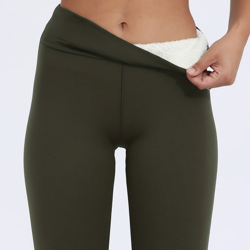 Dames Winter Legging – Warm met Sherpa Fleece Voering – High Waist & Stretchy - Bivakshop