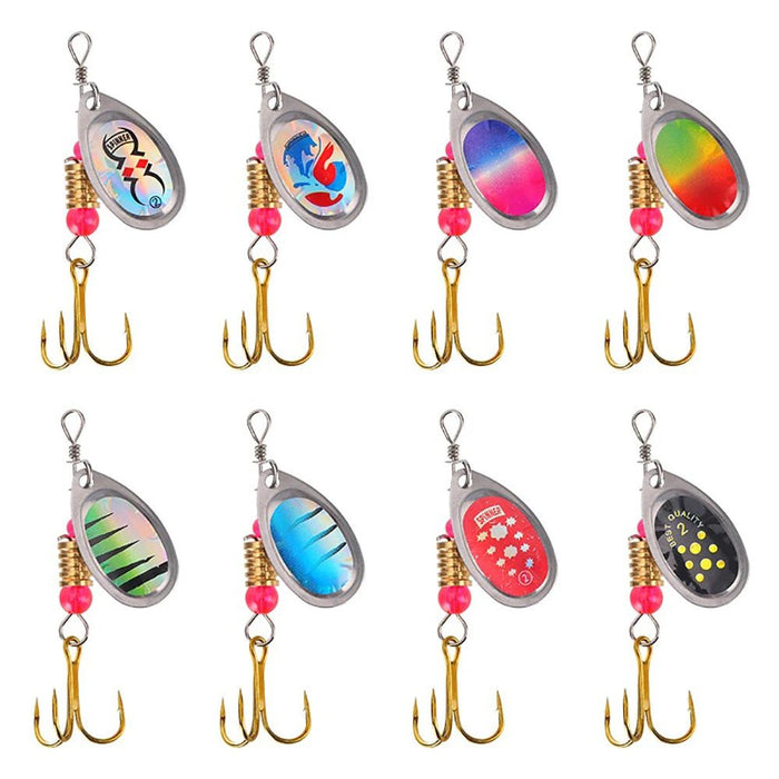 Deluxe Spinnerbait Kit – 16 Stuks voor Snoek, Baars & Forel (Inclusief Tackle Bag) - Bivakshop