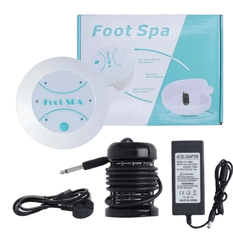 Detox ionische voetenbadmachine – Massage & ontgifting voor vermoeide voeten en nieuwe energie - Bivakshop