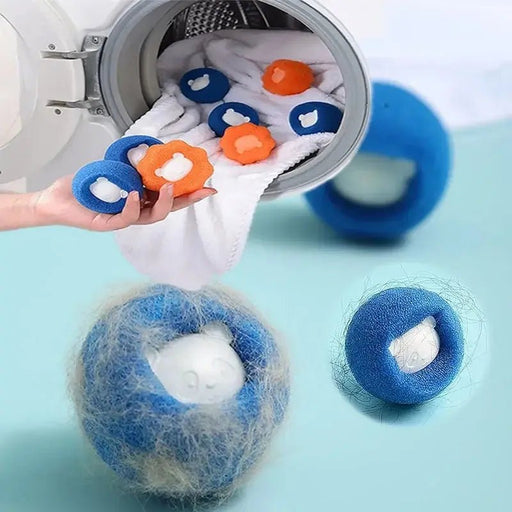 Dierenhaarverwijderaar 1 - 5 stuks – Herbruikbare wasmachinefilter – Pluizenverwijderaar - Bivakshop