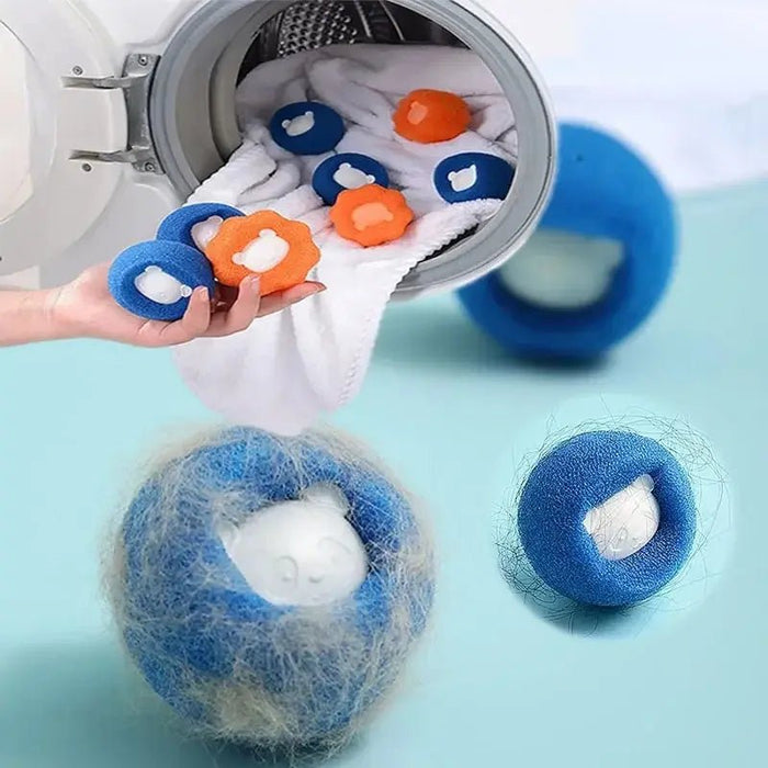 Dierenhaarverwijderaar 1 - 5 stuks – Herbruikbare wasmachinefilter – Pluizenverwijderaar - Bivakshop
