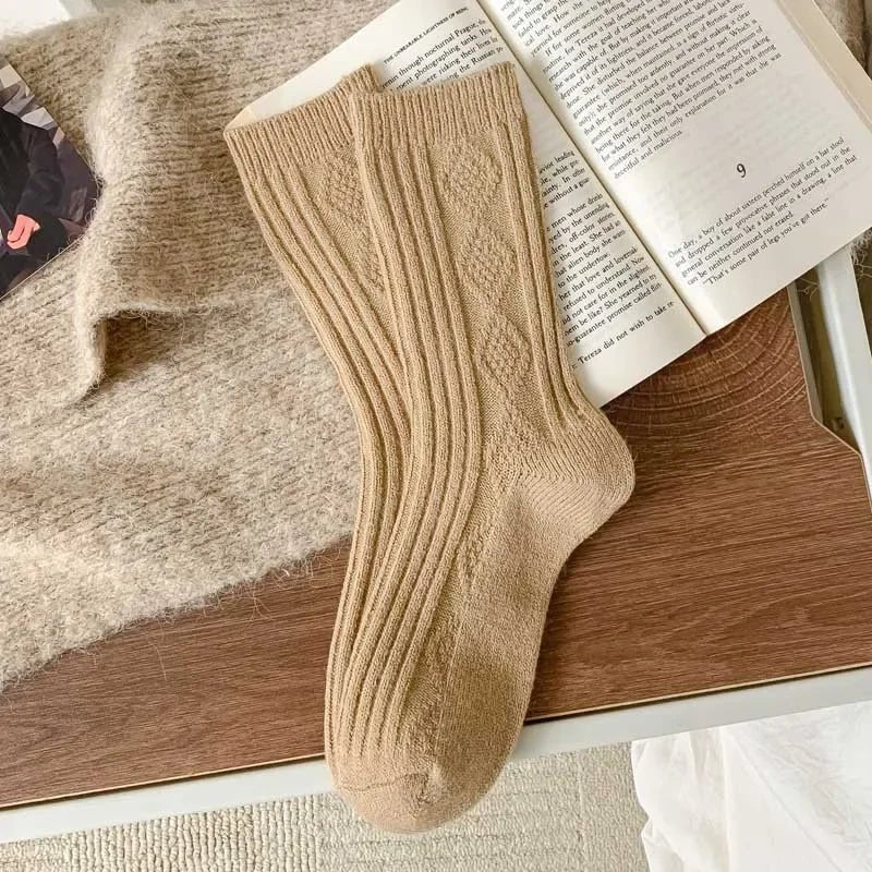 Dikke wollen sokken dames - Warme winter sokken - Zachte thermosokken tegen kou - Bivakshop