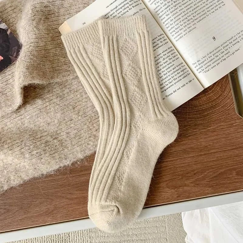 Dikke wollen sokken dames - Warme winter sokken - Zachte thermosokken tegen kou - Bivakshop