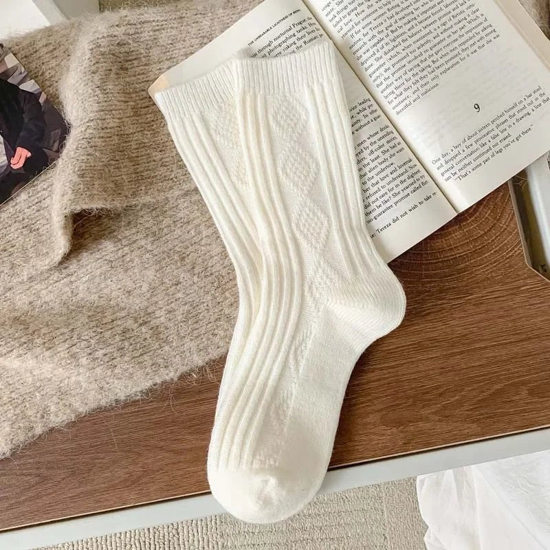 Dikke wollen sokken dames - Warme winter sokken - Zachte thermosokken tegen kou - Bivakshop