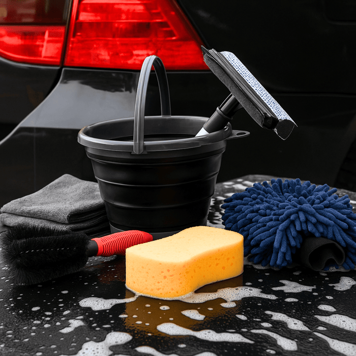 Dirt Devil - Auto Schoonmaakset – 7 Stuks – Complete Reinigingsset voor Interieur & Exterieur - Bivakshop