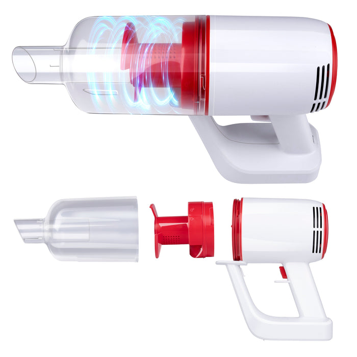 Dirt Devil - Steelstofzuiger DD9001 – Zakloos & Lichtgewicht – 2 - in - 1 Compacte Stofzuiger - Bivakshop