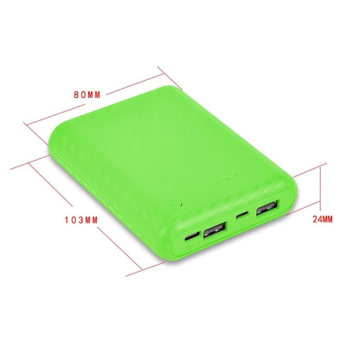 DIY powerbank behuizing - Geschikt voor 4x 18650 batterijen - USB - uitgang 5V/2.4A - Bivakshop