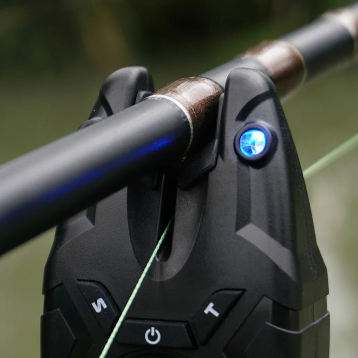 Draadloze Beetmelder Set (3+1) – Waterdicht Karper Alarmsysteem S9 - Bivakshop