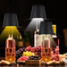 Draadloze fles tafellamp – 3 lichtkleuren – touch dimbaar - Bivakshop