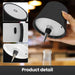 Draadloze fles tafellamp – 3 lichtkleuren – touch dimbaar - Bivakshop