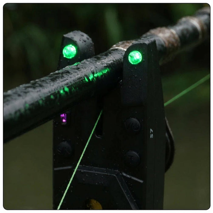 Draadloze Karper Beetmelder Set – waterdicht – met campinglamp - Bivakshop