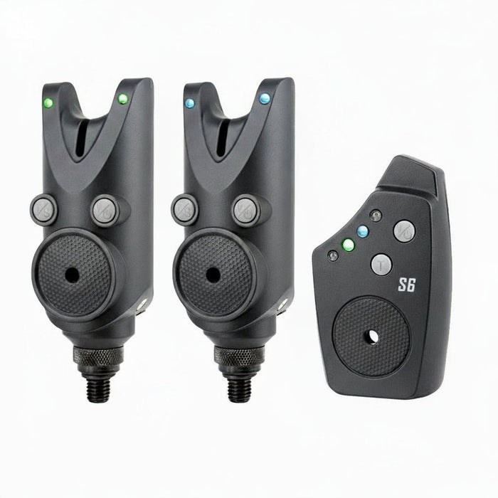 Draadloze karpervisalarm set – waterdicht – beetindicator S6 - Bivakshop