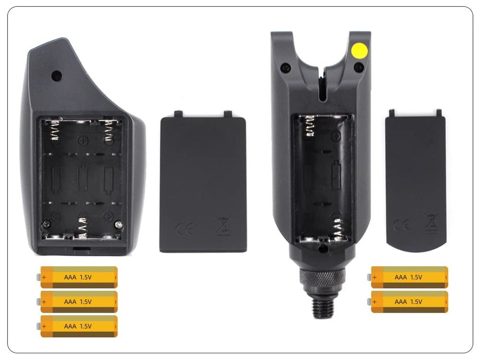 Draadloze karpervisalarm set – waterdicht – beetindicator S6 - Bivakshop