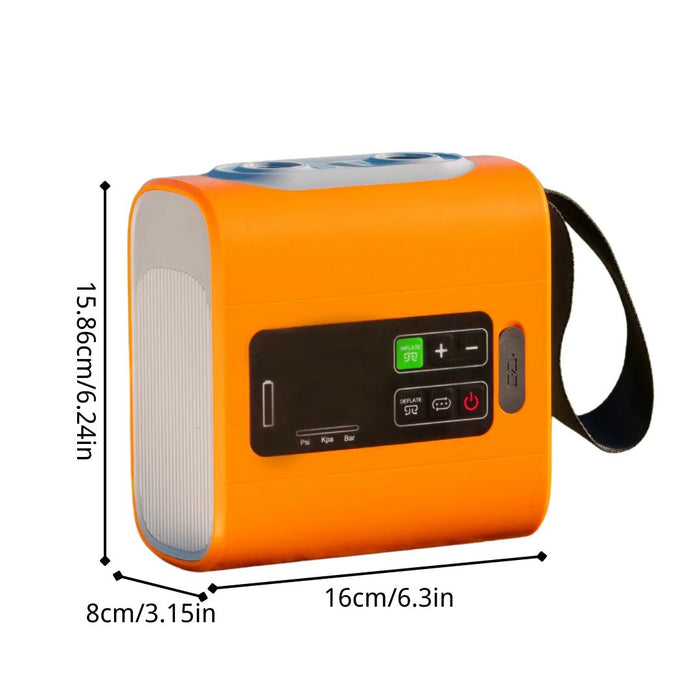 Draadloze Mini Luchtpomp – Ultra - Compacte Elektrische Inflator – Oplaadbaar & Krachtig - Bivakshop