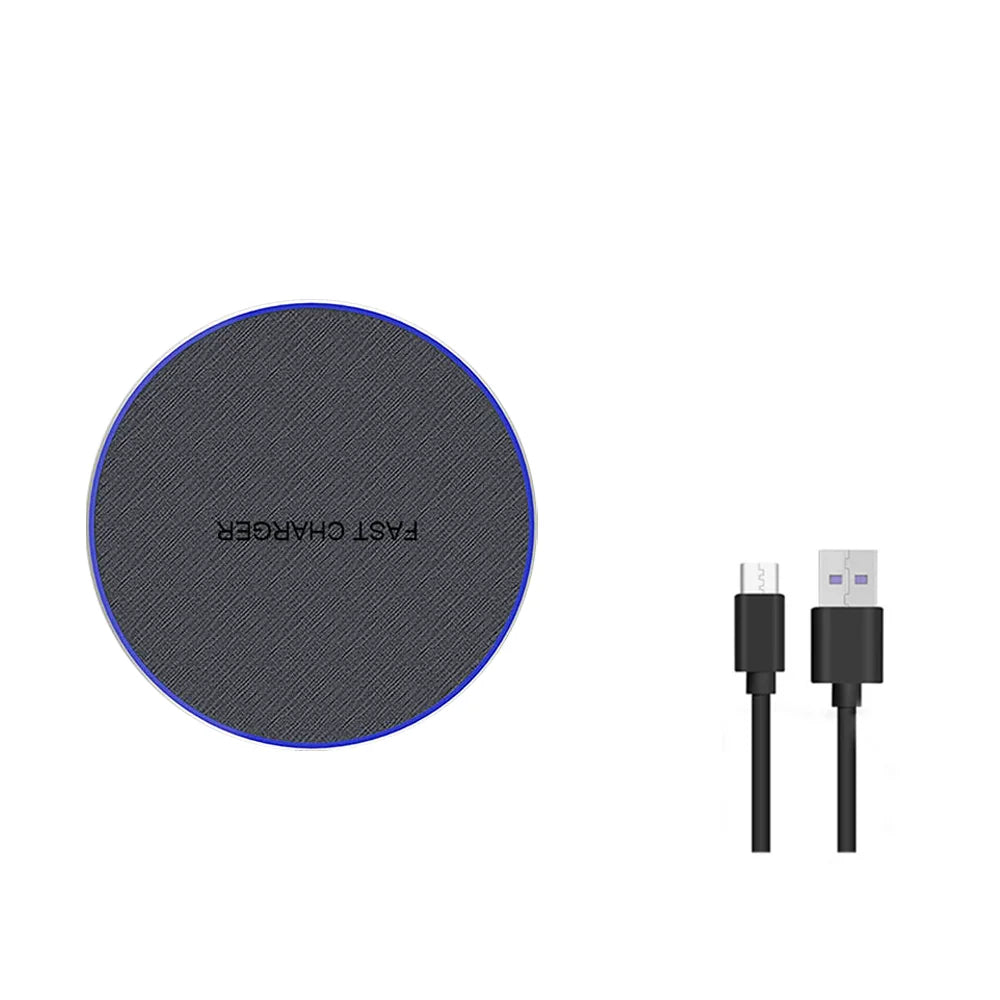 Draadloze oplader pad - Voor iphone 15 14 13 12 pro max - Snel universeel - Bivakshop