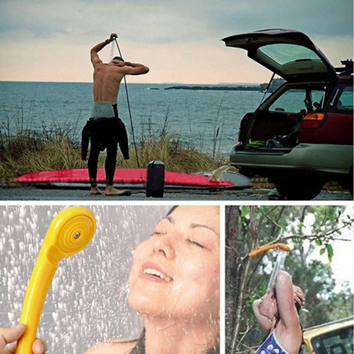 Draagbare camping douche - draagbare douche voor outdoor avonturen - Bivakshop
