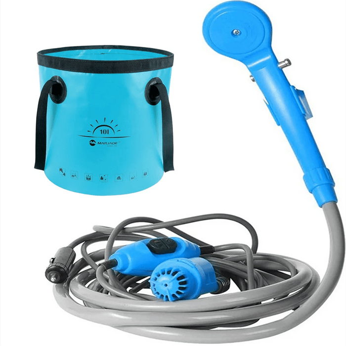 Draagbare camping douche - draagbare douche voor outdoor avonturen - Bivakshop
