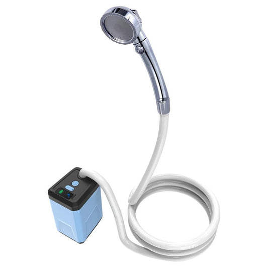 Draagbare campingdouche - Elektrische douchepomp met oplaadbare batterij - 3 watermodi - Bivakshop