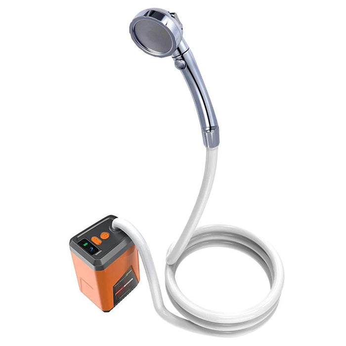 Draagbare campingdouche - Elektrische douchepomp met oplaadbare batterij - 3 watermodi - Bivakshop