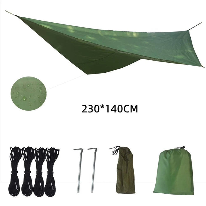 Draagbare campinghangmat met muggennet - Lichtgewicht & ultralicht voor 1 - 2 personen - Bivakshop