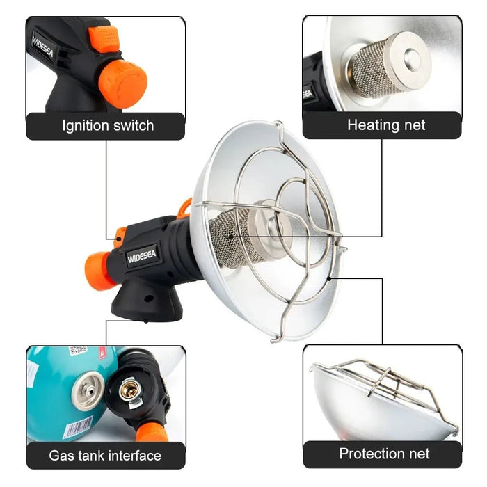 Draagbare Campingkachel – Roestvrij Staal – Voor Outdoor & Survival - Bivakshop