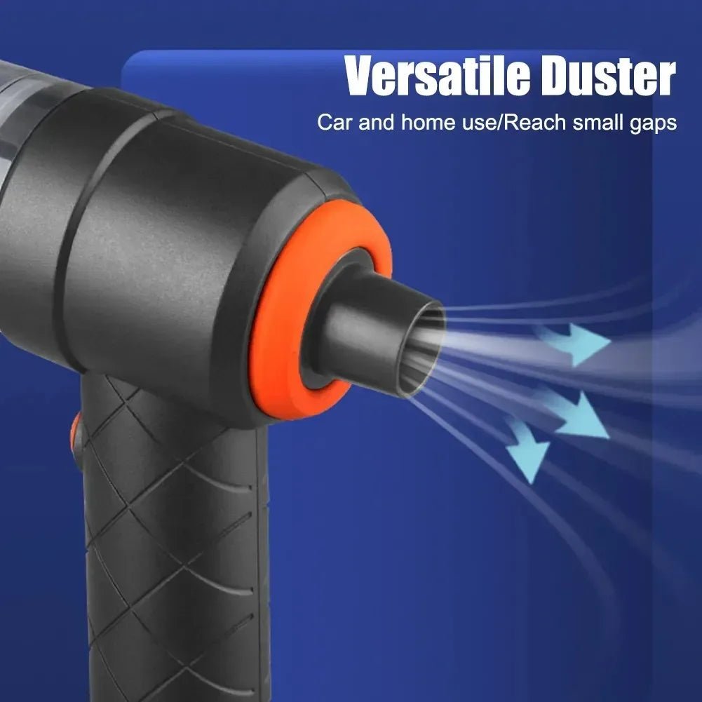 Draagbare draadloze autostofzuiger - 6000PA krachtige mini handstofzuiger voor auto en thuis - Bivakshop