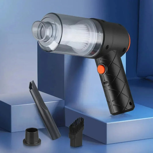 Draagbare draadloze autostofzuiger - 6000PA krachtige mini handstofzuiger voor auto en thuis - Bivakshop