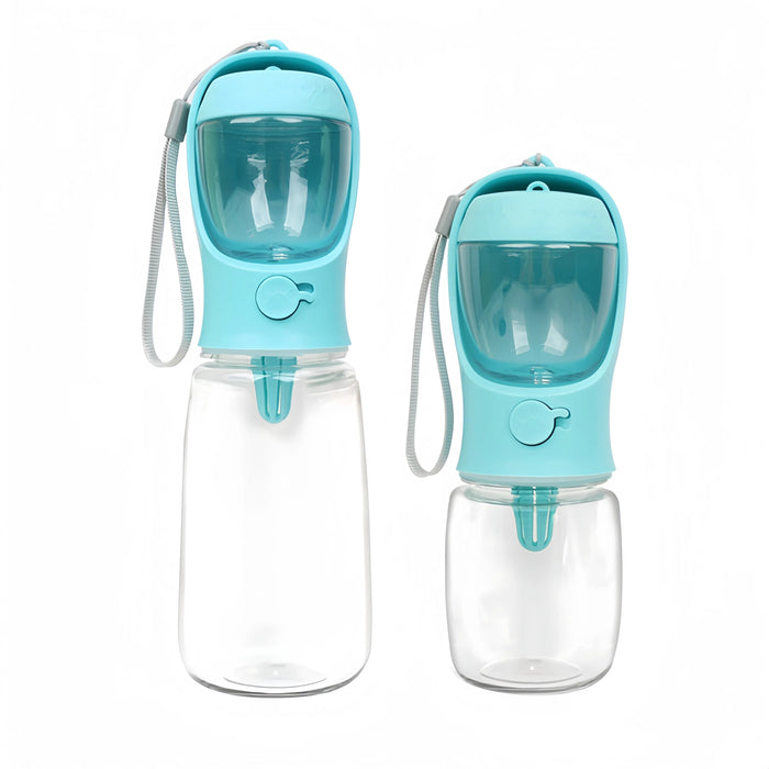 Draagbare drinkfles voor hond en kat – voer - & watercontainer – reiskom - Bivakshop
