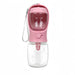 Draagbare drinkfles voor hond en kat – voer - & watercontainer – reiskom - Bivakshop