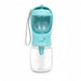 Draagbare drinkfles voor hond en kat – voer - & watercontainer – reiskom - Bivakshop