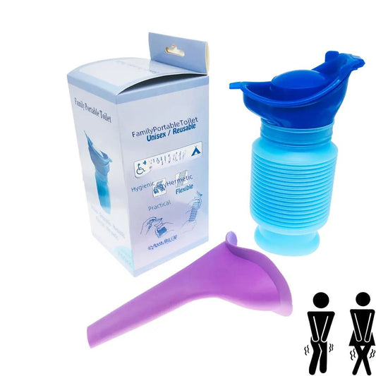 Draagbare nood urinoir - Compact en lichtgewicht - Draagbaar - Bivakshop