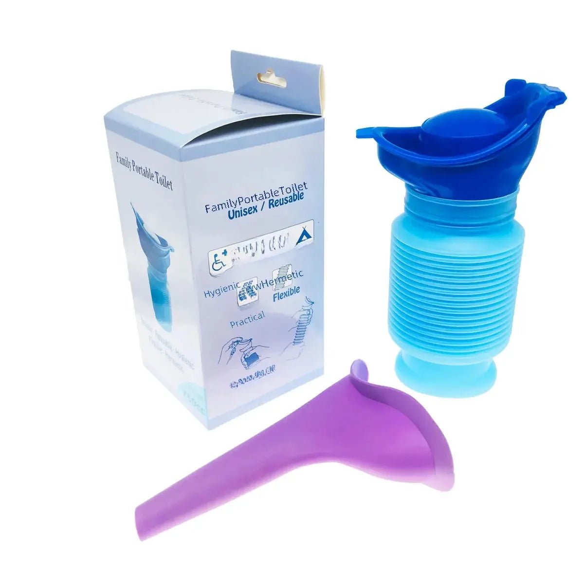 Draagbare nood urinoir - Compact en lichtgewicht - Draagbaar - Bivakshop