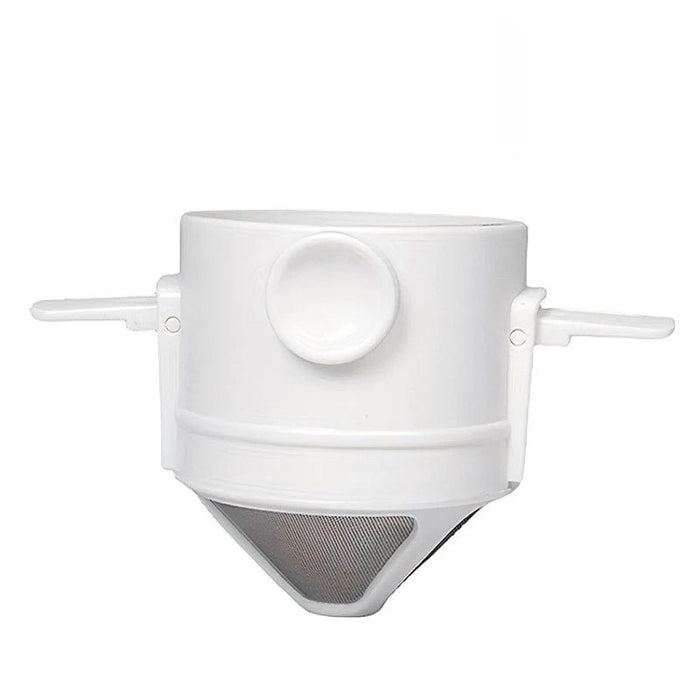 Draagbare pour - over koffiemaker – Inklapbare filter – RVS mok voor reizen & outdoor - Bivakshop
