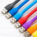 Draagbare USB 5V LED leeslamp - Flexibel, mini - formaat, geschikt voor power bank en laptop - Bivakshop