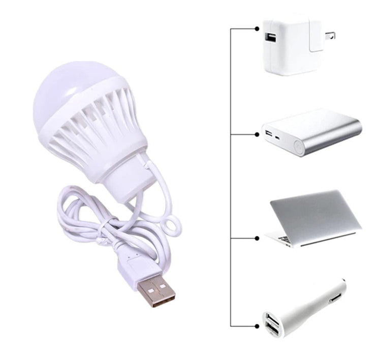 Draagbare USB LED lantaarn voor buiten kamperen - USB lamp - Multi - tool voor tent en wandelen - Bivakshop