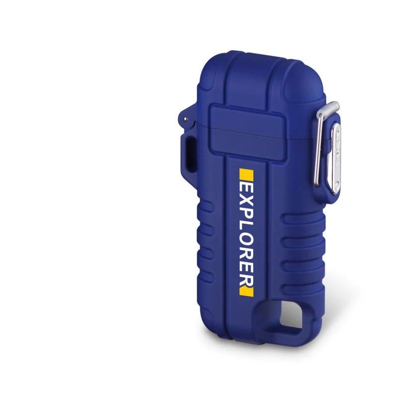 Draagbare waterdichte USB - boogaansteker - Winddicht en oplaadbaar - Compacte gadget voor buitengebruik - Bivakshop