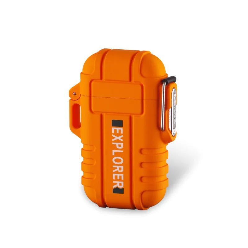 Draagbare waterdichte USB - boogaansteker - Winddicht en oplaadbaar - Compacte gadget voor buitengebruik - Bivakshop