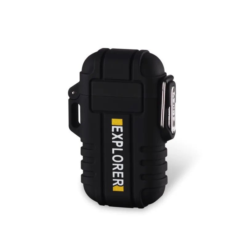 Draagbare waterdichte USB - boogaansteker - Winddicht en oplaadbaar - Compacte gadget voor buitengebruik - Bivakshop