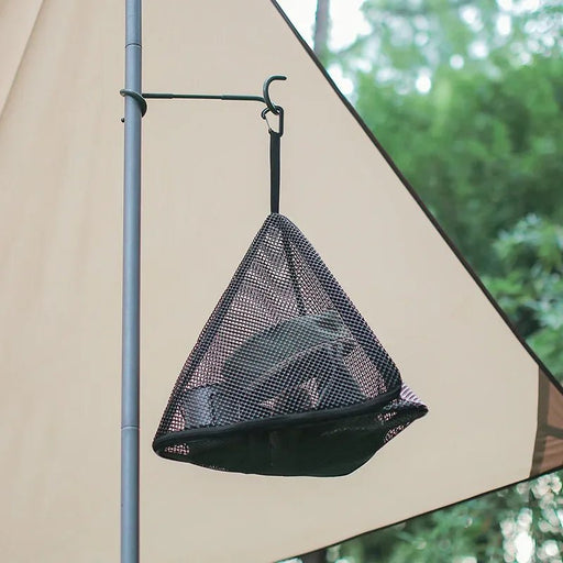 Droognet driehoek mesh - Hangend buiten kampeernet - Voor voedsel en kleding - Bivakshop