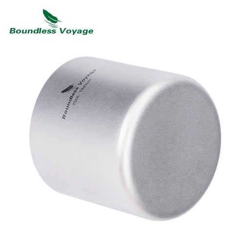 Dubbelwandige titanium mok – ultralicht & isolerend - Bivakshop