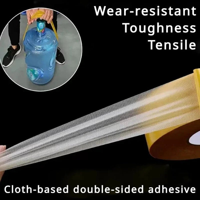 Dubbelzijdige doek - tape - Sterke hechting voor vloerbedekking, wandbevestiging en tapijtverbindingen - Bivakshop
