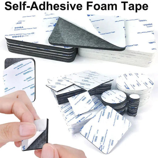 Dubbelzijdige foam tape – Sterke zelfklevende montagepads voor DIY & knutselprojecten - Bivakshop