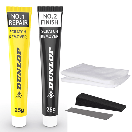 Dunlop - Auto Krassen Reparatie Set – 9 Stuks – Complete Lakherstel & Polijstset - Bivakshop