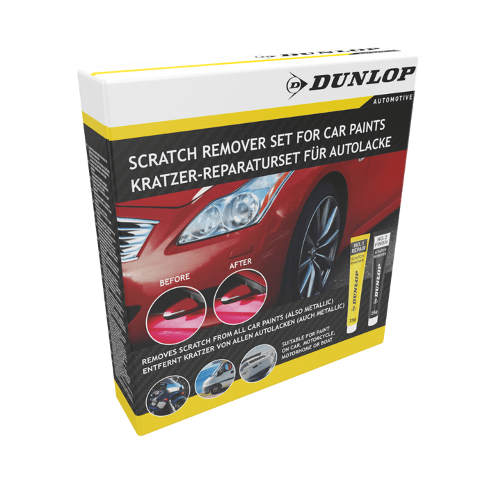 Dunlop - Auto Krassen Reparatie Set – 9 Stuks – Complete Lakherstel & Polijstset - Bivakshop