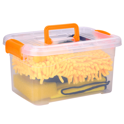 Dunlop - Auto Schoonmaakset – 6 Stuks – Complete Set voor Interieur & Exterieur - Bivakshop