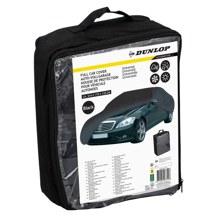 Dunlop - Autohoes XL – 534 x 178 x 120 cm – PEVA – Weerbestendige Bescherming - Bivakshop