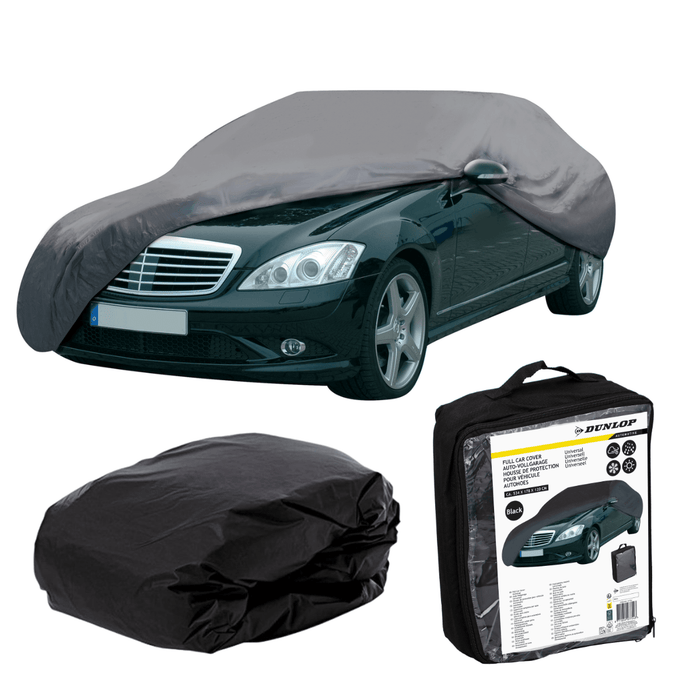 Dunlop - Autohoes XL – 534 x 178 x 120 cm – PEVA – Weerbestendige Bescherming - Bivakshop